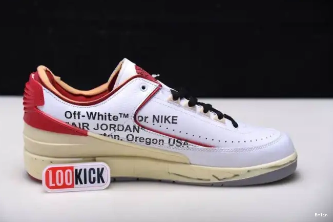 Boostmaster lin White Low Jordan Retro Off-White 2 SP DJ4375-106 Red 0507
